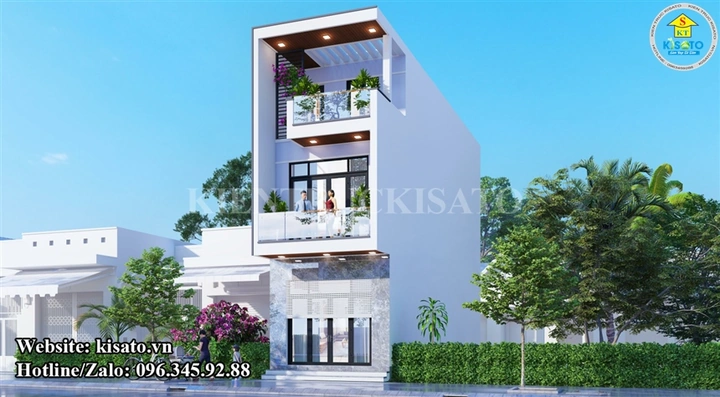 40+ Hình Ảnh Mặt Tiền Nhà Ống Đẹp Nhất 2026 – Gợi Ý Thiết Kế Cho Chủ Nhà & Kiến Trúc Sư