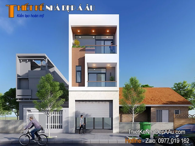 40+ Hình Ảnh Mặt Tiền Nhà Ống Đẹp Nhất 2026 – Gợi Ý Thiết Kế Cho Chủ Nhà & Kiến Trúc Sư