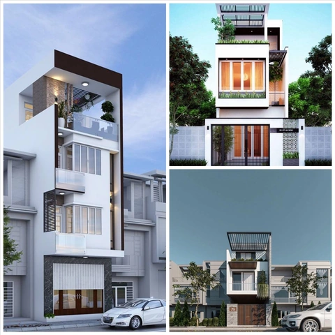 40+ Hình Ảnh Mặt Tiền Nhà Ống Đẹp Nhất 2026 – Gợi Ý Thiết Kế Cho Chủ Nhà & Kiến Trúc Sư