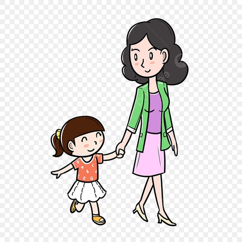 Tải Ngay Hình Ảnh Mẹ & Con Hoạt Hình Đủ Định Dạng Png/vector Miễn Phí – Dành Cho Nhà Thiết Kế & Blogger