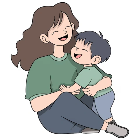 Tải Ngay Hình Ảnh Mẹ & Con Hoạt Hình Đủ Định Dạng Png/vector Miễn Phí – Dành Cho Nhà Thiết Kế & Blogger