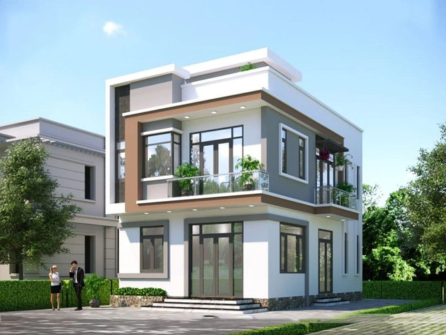 30+ Hình Ảnh Nhà Vuông 2 Tầng Đẹp: Bộ Sưu Tập Mẫu Thiết Kế Hiện Đại Dành Cho Chủ Nhà Năm 2026