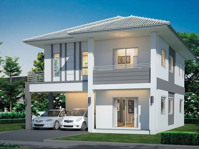 30+ Hình Ảnh Nhà Vuông 2 Tầng Đẹp: Bộ Sưu Tập Mẫu Thiết Kế Hiện Đại Dành Cho Chủ Nhà Năm 2026