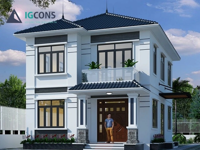 30+ Hình Ảnh Nhà Vuông 2 Tầng Đẹp: Bộ Sưu Tập Mẫu Thiết Kế Hiện Đại Dành Cho Chủ Nhà Năm 2026