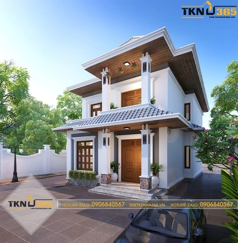30+ Hình Ảnh Nhà Vuông 2 Tầng Đẹp: Bộ Sưu Tập Mẫu Thiết Kế Hiện Đại Dành Cho Chủ Nhà Năm 2026