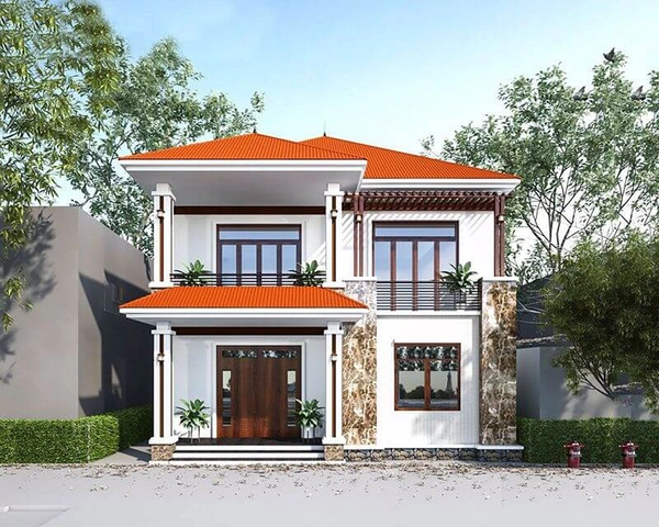 30+ Hình Ảnh Nhà Vuông 2 Tầng Đẹp: Bộ Sưu Tập Mẫu Thiết Kế Hiện Đại Dành Cho Chủ Nhà Năm 2026