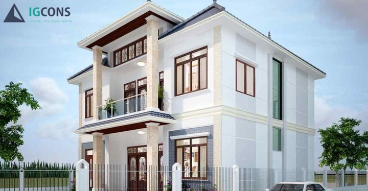 30+ Hình Ảnh Nhà Vuông 2 Tầng Đẹp: Bộ Sưu Tập Mẫu Thiết Kế Hiện Đại Dành Cho Chủ Nhà Năm 2026