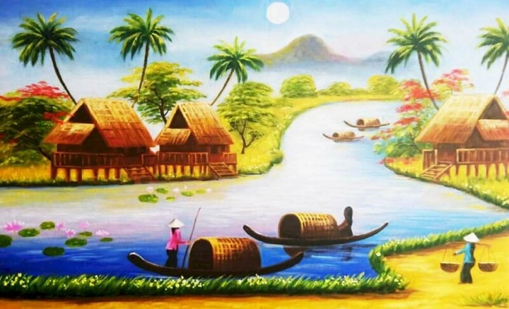 Tải Ngay 200+ Hình Ảnh Phong Cảnh Đồng Quê Việt Nam Đẹp, Thanh Bình & Chill (miễn Phí)