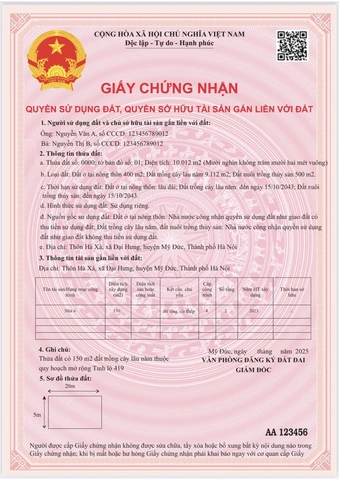 Hình Ảnh Sổ Đỏ Sổ Hồng Mới 2026: Cách Phân Biệt & Đọc Thông Tin Chính Xác Hình Ảnh Sổ Đỏ Sổ Hồng Mới 2026: Cách Phân Biệt & Đọc Thông Tin Chính Xác