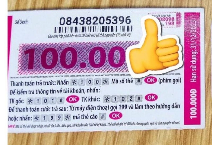 Hình Ảnh Thẻ Viettel 100k Chưa Cào: Tất Cả Những Điều Bạn Cần Biết (dành Cho Người Tìm Kiếm Thông Tin Nhanh) Hình Ảnh Thẻ Viettel 100k Chưa Cào: Tất Cả Những Điều Bạn Cần Biết (dành Cho Người Tìm Kiếm Thông Tin Nhanh)