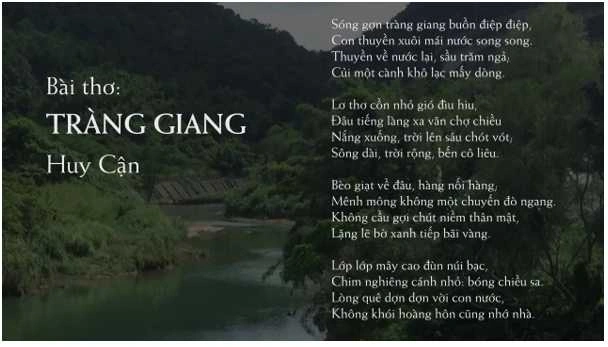 Phân Tích Hình Ảnh Trong Bài Thơ “tràng Giang” Của Huy Cận: Ý Nghĩa, Biểu Tượng & Cách Giảng Dạy Cho Học Sinh Thcs Phân Tích Hình Ảnh Trong Bài Thơ “tràng Giang” Của Huy Cận: Ý Nghĩa, Biểu Tượng & Cách Giảng Dạy Cho Học Sinh Thcs