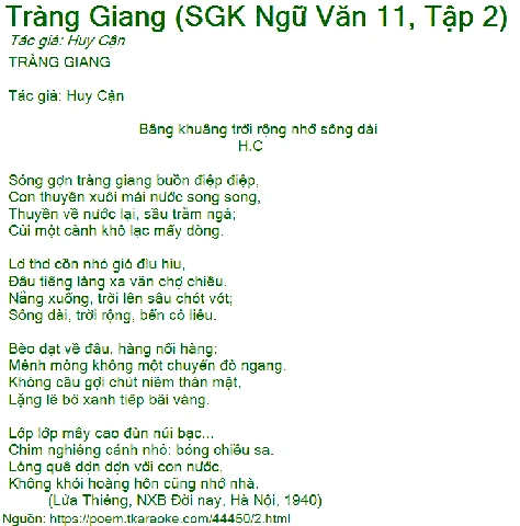 Phân Tích Hình Ảnh Trong Bài Thơ “tràng Giang” Của Huy Cận: Ý Nghĩa, Biểu Tượng & Cách Giảng Dạy Cho Học Sinh Thcs Phân Tích Hình Ảnh Trong Bài Thơ “tràng Giang” Của Huy Cận: Ý Nghĩa, Biểu Tượng & Cách Giảng Dạy Cho Học Sinh Thcs