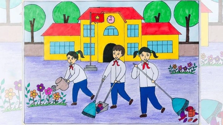 Hướng Dẫn Vẽ Tranh Về Mái Trường: 50+ Ý Tưởng, Mẫu Vẽ Đẹp Và Cách Vẽ Đơn Giản Cho Học Sinh Hướng Dẫn Vẽ Tranh Về Mái Trường: 50+ Ý Tưởng, Mẫu Vẽ Đẹp Và Cách Vẽ Đơn Giản Cho Học Sinh