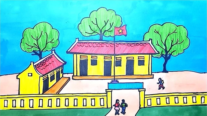 Hướng Dẫn Vẽ Tranh Về Mái Trường: 50+ Ý Tưởng, Mẫu Vẽ Đẹp Và Cách Vẽ Đơn Giản Cho Học Sinh Hướng Dẫn Vẽ Tranh Về Mái Trường: 50+ Ý Tưởng, Mẫu Vẽ Đẹp Và Cách Vẽ Đơn Giản Cho Học Sinh