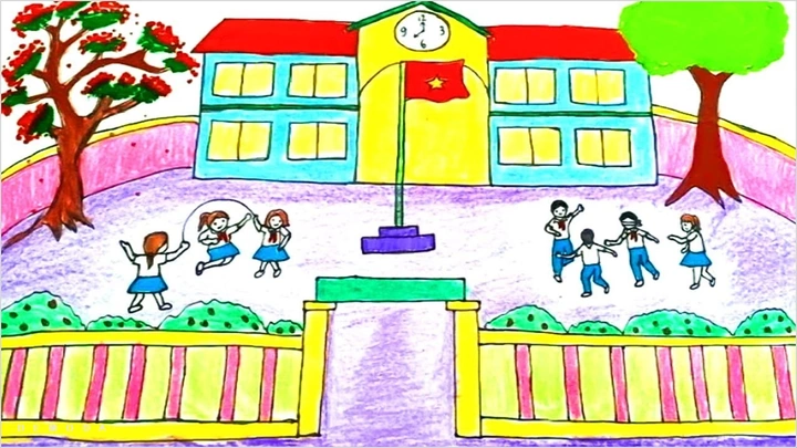 Hướng Dẫn Vẽ Tranh Về Mái Trường: 50+ Ý Tưởng, Mẫu Vẽ Đẹp Và Cách Vẽ Đơn Giản Cho Học Sinh Hướng Dẫn Vẽ Tranh Về Mái Trường: 50+ Ý Tưởng, Mẫu Vẽ Đẹp Và Cách Vẽ Đơn Giản Cho Học Sinh