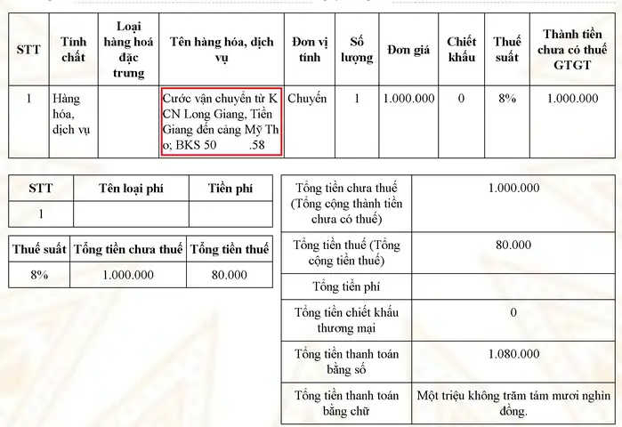 Hướng Dẫn Xuất Hóa Đơn Dịch Vụ Vận Tải Mới Nhất Theo Quy Định Hiện Hành Hướng Dẫn Xuất Hóa Đơn Dịch Vụ Vận Tải Mới Nhất Theo Quy Định Hiện Hành
