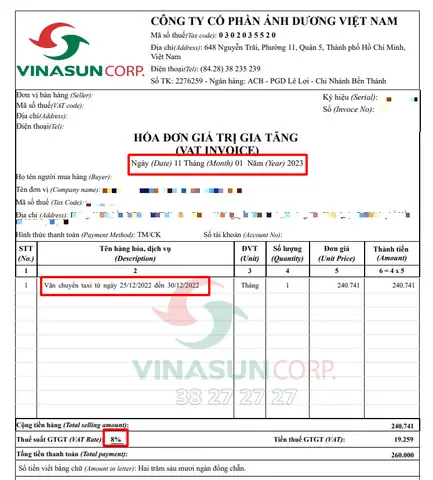 Hướng Dẫn Xuất Hóa Đơn Dịch Vụ Vận Tải Mới Nhất Theo Quy Định Hiện Hành Hướng Dẫn Xuất Hóa Đơn Dịch Vụ Vận Tải Mới Nhất Theo Quy Định Hiện Hành