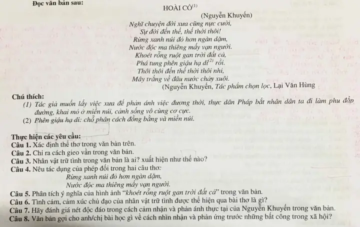 Bài Thơ Hoài Cổ Của Nguyễn Khuyến: Nguyên Tác Và Ý Nghĩa Lịch Sử Bài Thơ Hoài Cổ Của Nguyễn Khuyến: Nguyên Tác Và Ý Nghĩa Lịch Sử