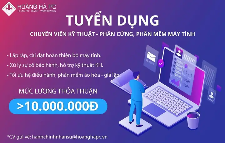 Tuyển Dụng Hoàng Hà Pc: Thông Tin Việc Làm Và Cơ Hội Nghề Nghiệp Mới Nhất