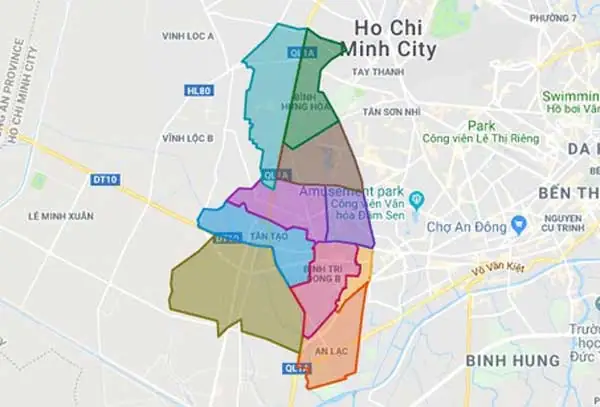 Tổng Quan Về Quận Bình Tân, Tphcm: Vị Trí, Bản Đồ Và Thông Tin Hành Chính Tổng Quan Về Quận Bình Tân, Tphcm: Vị Trí, Bản Đồ Và Thông Tin Hành Chính