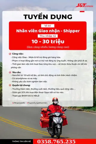 Cập Nhật Giờ Làm Việc Của Bưu Cục J&t Express Mới Nhất