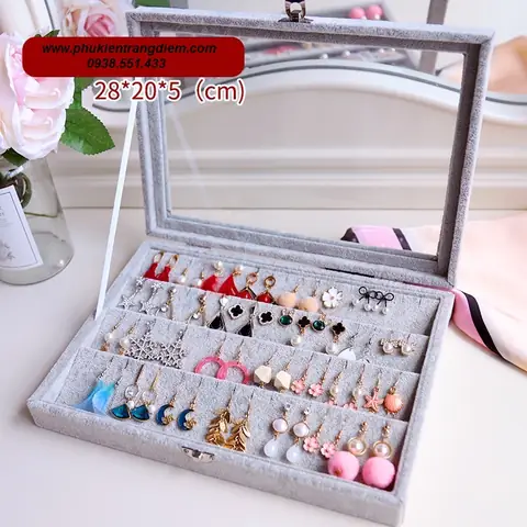 Hướng Dẫn Chọn Khay Đựng Bông Tai Phù Hợp – Các Loại, Chất Liệu Và Mẹo Bảo Quản