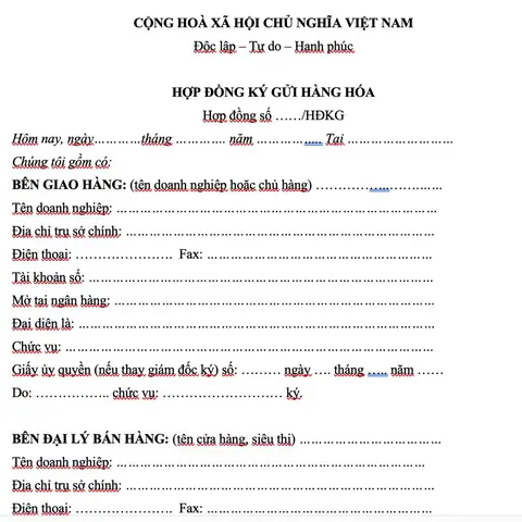 Ký Gửi Hàng Hóa Là Gì? Hướng Dẫn Quy Trình Và Mẫu Hợp Đồng Ký Gửi Chi Tiết Nhất Ký Gửi Hàng Hóa Là Gì? Hướng Dẫn Quy Trình Và Mẫu Hợp Đồng Ký Gửi Chi Tiết Nhất