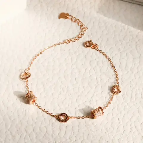 Lắc Tay Nữ Mạ Vàng 18k