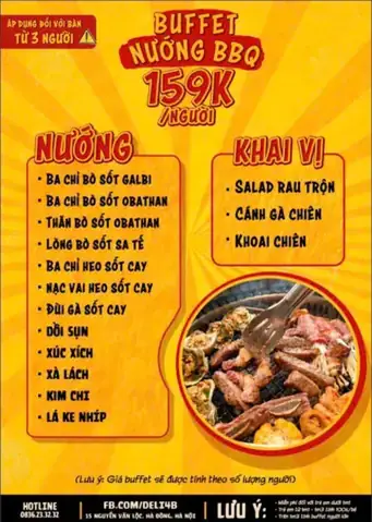 Menu, Giá Buffet & Review Chi Tiết Lẩu Nướng Deli Nguyễn Văn Lộc Menu, Giá Buffet & Review Chi Tiết Lẩu Nướng Deli Nguyễn Văn Lộc