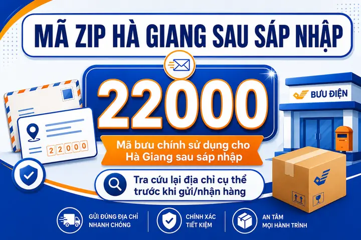 Mã Bưu Chính Hà Giang Mới Nhất: Hướng Dẫn Tra Cứu Mã Zip Chuẩn 2026 Mã Bưu Chính Hà Giang Mới Nhất: Hướng Dẫn Tra Cứu Mã Zip Chuẩn 2026