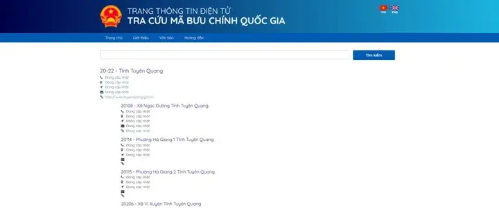 Mã Bưu Chính Tuyên Quang: Danh Sách Tra Cứu Mã Bưu Điện (zip Code) Cập Nhật Mới Nhất Mã Bưu Chính Tuyên Quang: Danh Sách Tra Cứu Mã Bưu Điện (zip Code) Cập Nhật Mới Nhất
