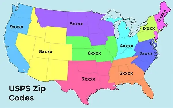 Mã Bưu Điện Mỹ (zip Code): Thông Tin, Ý Nghĩa Và Tra Cứu Mã Các Tiểu Bang Mã Bưu Điện Mỹ (zip Code): Thông Tin, Ý Nghĩa Và Tra Cứu Mã Các Tiểu Bang