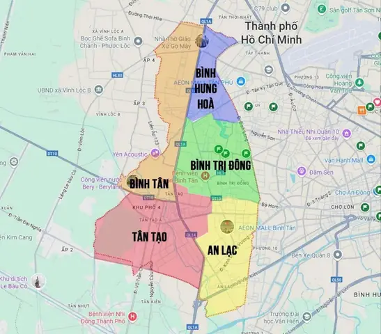 Tra Cứu Mã Hành Chính, Mã Quận Và Thông Tin Địa Giới Quận Bình Tân Mới Nhất Tra Cứu Mã Hành Chính, Mã Quận Và Thông Tin Địa Giới Quận Bình Tân Mới Nhất