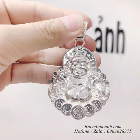 Mặt Dây Chuyền Phật Di Lạc Bằng Bạc Mặt Dây Chuyền Phật Di Lạc Bằng Bạc