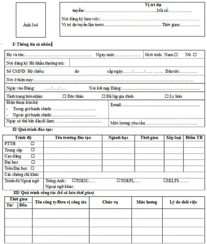 Tổng Hợp Mẫu Đơn Dự Tuyển Chuẩn, Chuyên Nghiệp Và Cách Viết Mới Nhất 2026 Tổng Hợp Mẫu Đơn Dự Tuyển Chuẩn, Chuyên Nghiệp Và Cách Viết Mới Nhất 2026