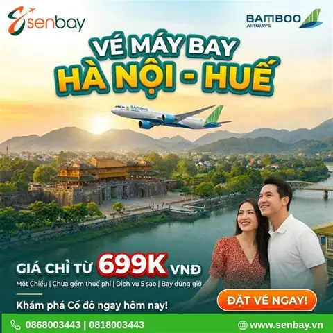 Vé Máy Bay Hà Nội Đi Huế: Lịch Bay, Giá Vé Và Kinh Nghiệm Đặt Chỗ Mới Nhất Vé Máy Bay Hà Nội Đi Huế: Lịch Bay, Giá Vé Và Kinh Nghiệm Đặt Chỗ Mới Nhất
