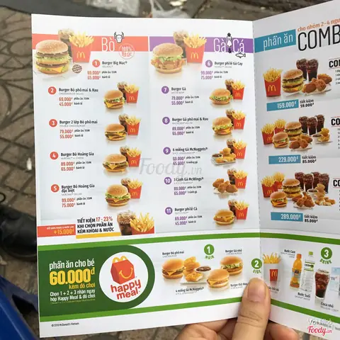 Menu Mcdonald's Hà Nội: Danh Sách Món Ăn, Giá Cả Và Combo Mới Nhất Menu Mcdonald's Hà Nội: Danh Sách Món Ăn, Giá Cả Và Combo Mới Nhất