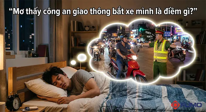 Mơ Thấy Cảnh Sát Giao Thông Bắt Xe Mình Đánh Con Gì