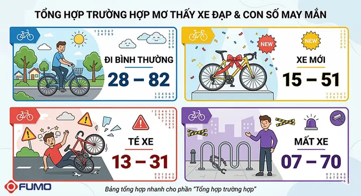 Mơ Thấy Đi Xe Đạp Xuống Dốc Đánh Con Gì