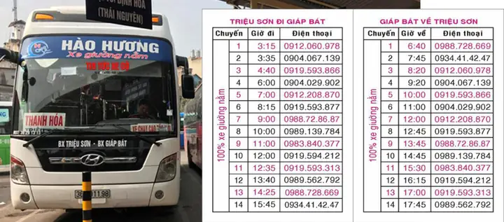 Nhà Xe Hào Hương Giáp Bát – Địa Chỉ, Tuyến Xe, Cách Đặt Vé Và Giá Vé Hiện Hành