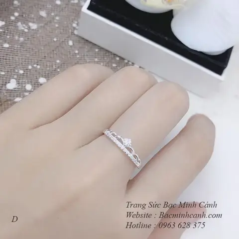 Top 7 Mẫu Nhẫn Bạc Hình Vương Miện Đẹp, Sang Trọng Và Gợi Ý Mua Ngay Top 7 Mẫu Nhẫn Bạc Hình Vương Miện Đẹp, Sang Trọng Và Gợi Ý Mua Ngay
