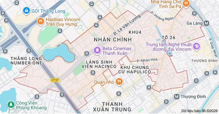 Thông Tin Về Phường Nhân Chính, Quận Thanh Xuân Sau Sáp Nhập Đơn Vị Hành Chính