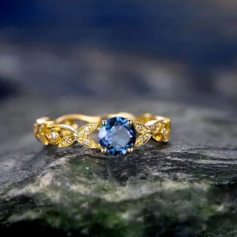Nhẫn Đá Topaz Vàng: Hướng Dẫn Chọn Mua, Giá Thành & Các Loại Phổ Biến
