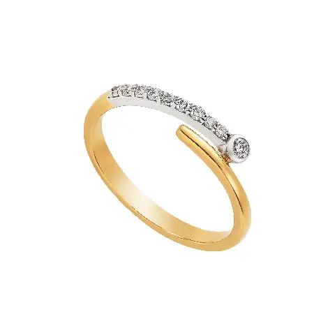 Nhẫn Kim Cương Vàng 18k Nhẫn Kim Cương Vàng 18k