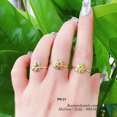 Nhẫn Mèo Thần Tài