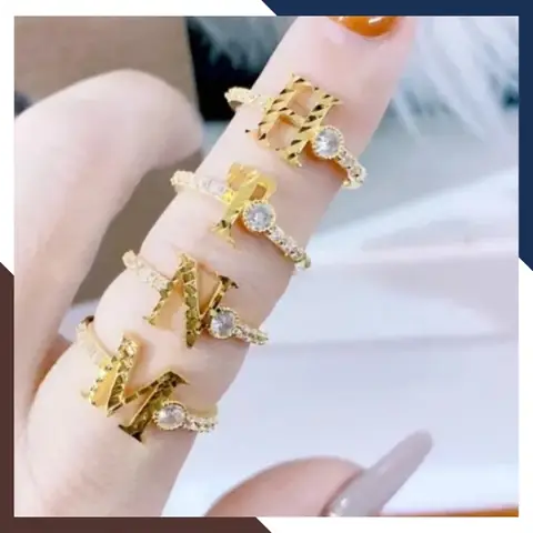 Nhẫn Vàng Chữ Cái Nhẫn Vàng Chữ Cái
