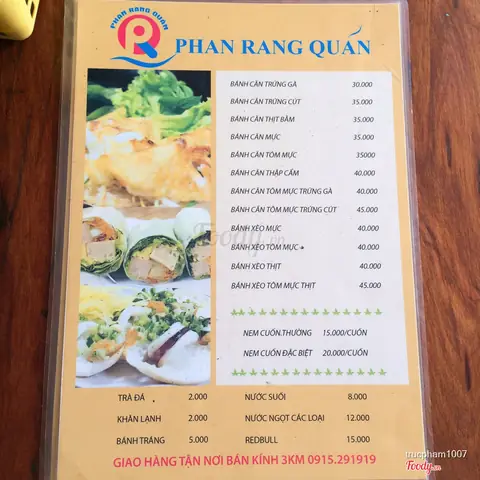 Tổng Hợp Địa Chỉ Và Thực Đơn Các Quán Ăn Đặc Sản Phan Rang Tại Quận 7 Tổng Hợp Địa Chỉ Và Thực Đơn Các Quán Ăn Đặc Sản Phan Rang Tại Quận 7