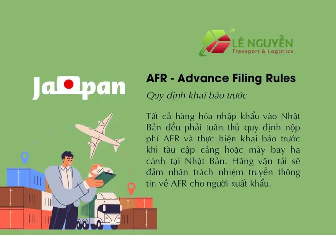 Phí Afr Là Gì? Giải Mã Quy Định Khai Báo Hàng Hóa Xuất Khẩu Sang Nhật Bản Phí Afr Là Gì? Giải Mã Quy Định Khai Báo Hàng Hóa Xuất Khẩu Sang Nhật Bản