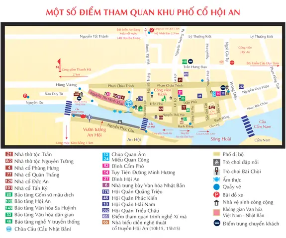 Bản Đồ Phố Cổ Hội An: Hướng Dẫn Tham Quan Và Định Vị Các Điểm Đến Chi Tiết