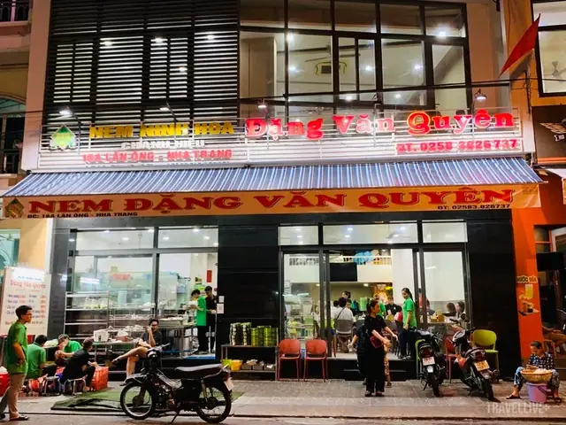 Địa Chỉ, Thực Đơn & Đánh Giá Quán Nem Nướng Đặng Văn Quyên Ở Nha Trang